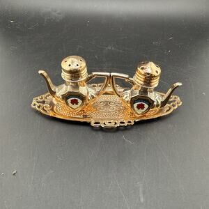 vintage miniature salt and pepper shakers Portland Oregon Metal